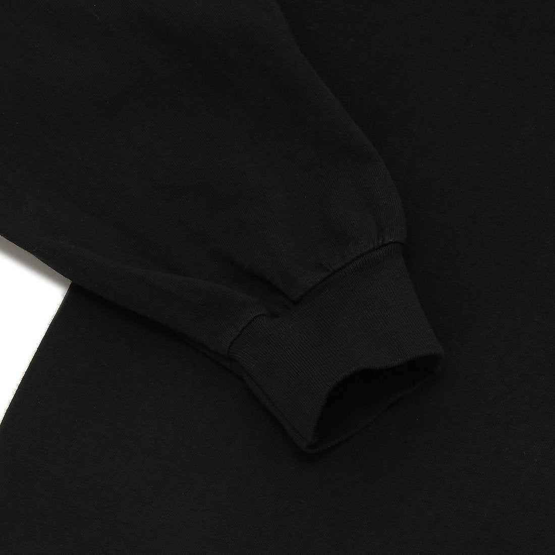 Los Angeles Apparel T-shirt Cut and Sew Long Sleeve T-shirt black Men's Los Angeles Apparel 1807GD BLACK
