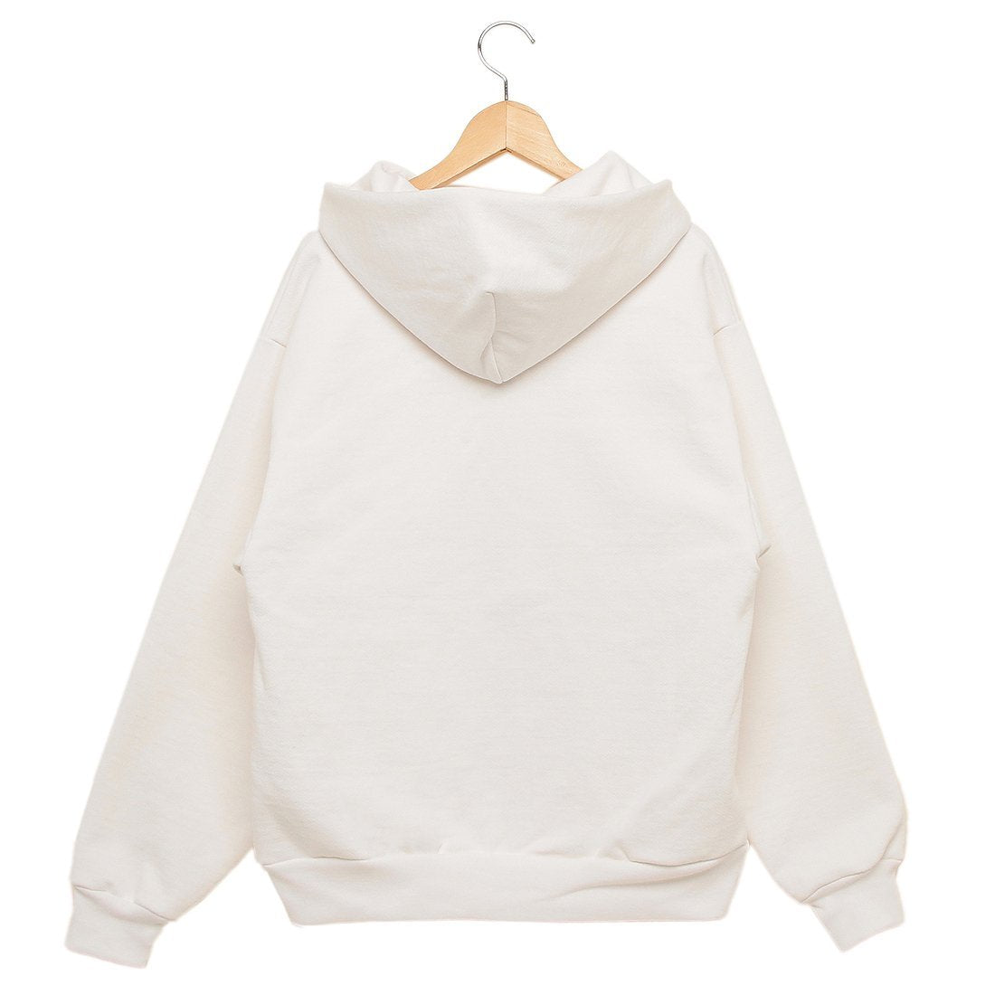 Los Angeles Apparel Hoodie Fleece Zip-Up white Men's Los Angeles Apparel HF-10 WHITE