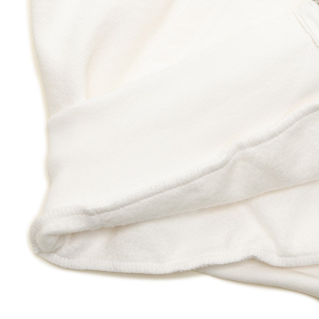 Los Angeles Apparel Hoodie Fleece Zip-Up white Men's Los Angeles Apparel HF-10 WHITE