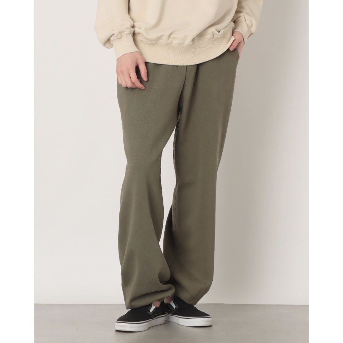 ロサンゼルスアパレル LOS ANGELES APPAREL Heavy Fleece Sweatpant 14Oz Garment Dye オンス ヘビーウェイト フリース スウェットパンツ ガーメントダイ 裏起毛 USA製 L-HF04GD UNTR (オリーブ) オリーブ