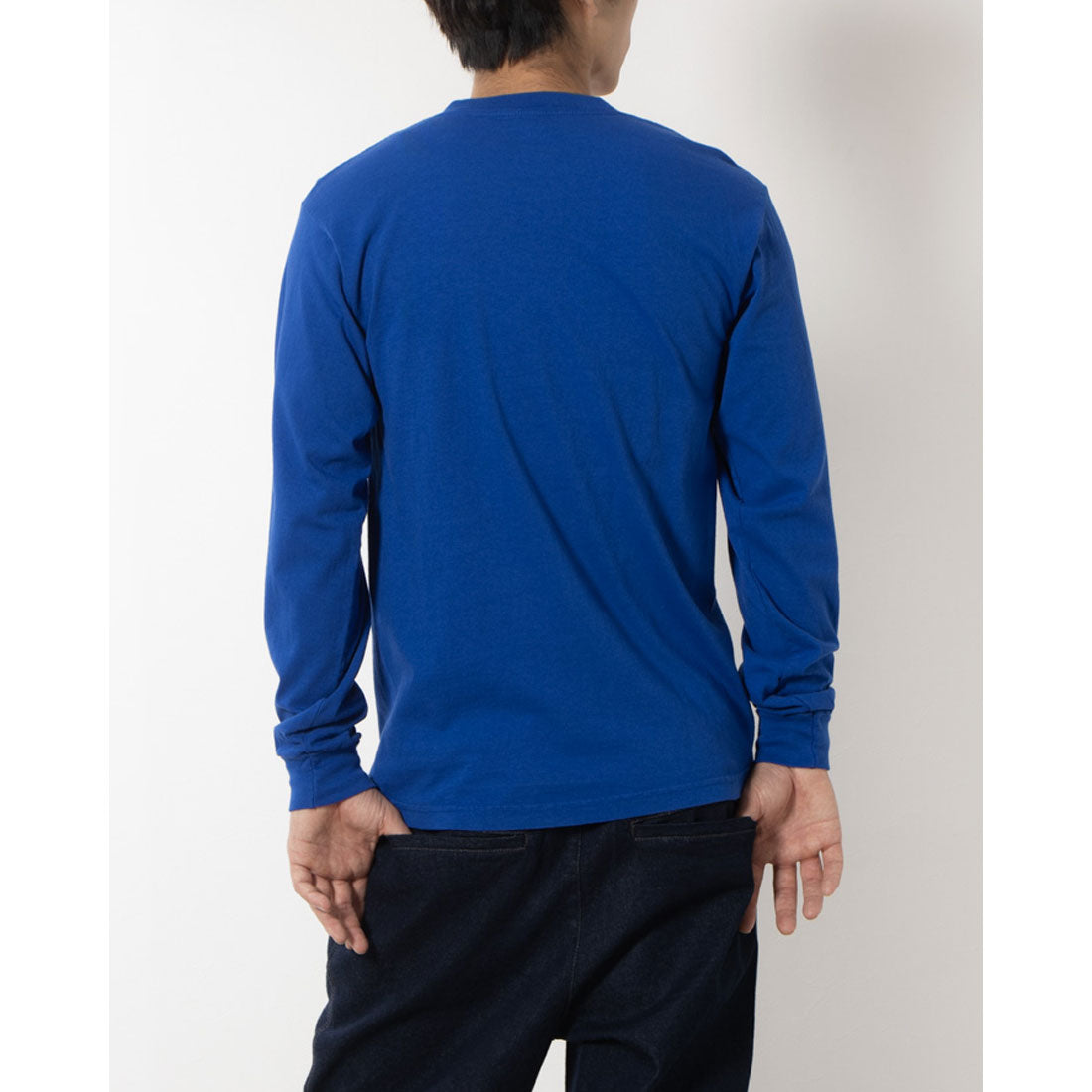 ロサンゼルスアパレル LOS ANGELES APPAREL LONG SLEEVE GARMENT DYE POCKET T-SHIRT