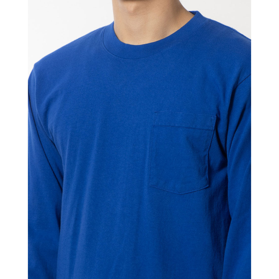 ロサンゼルスアパレル LOS ANGELES APPAREL LONG SLEEVE GARMENT DYE POCKET T-SHIRT