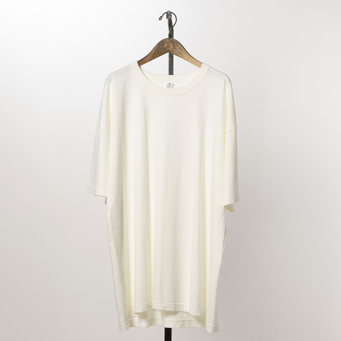 ロサンゼルスアパレル LOS ANGELES APPAREL SHORT SLEEVE BINDING GARMENT DYE T-SHIRT (CREME) CREME