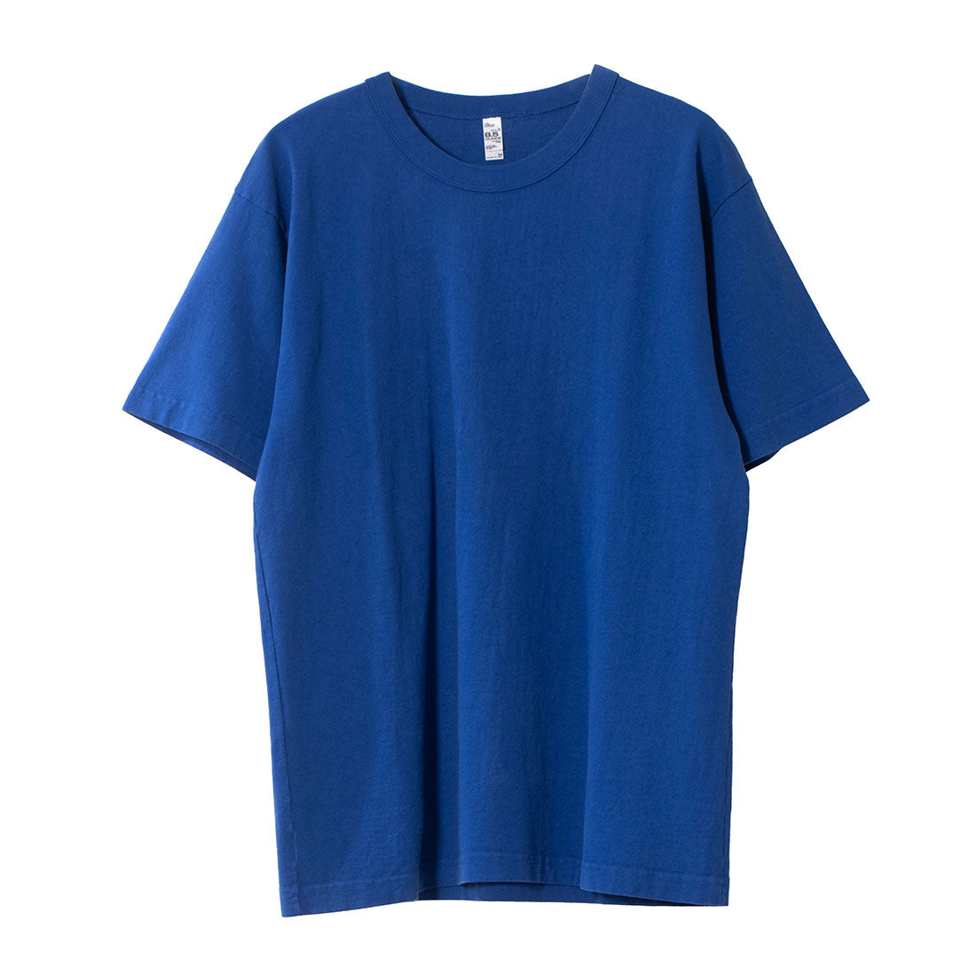 ロサンゼルスアパレル LOS ANGELES APPAREL SHORT SLEEVE BINDING GARMENT DYE T-SHIRT (COBALT BLUE) COBALT BLUE