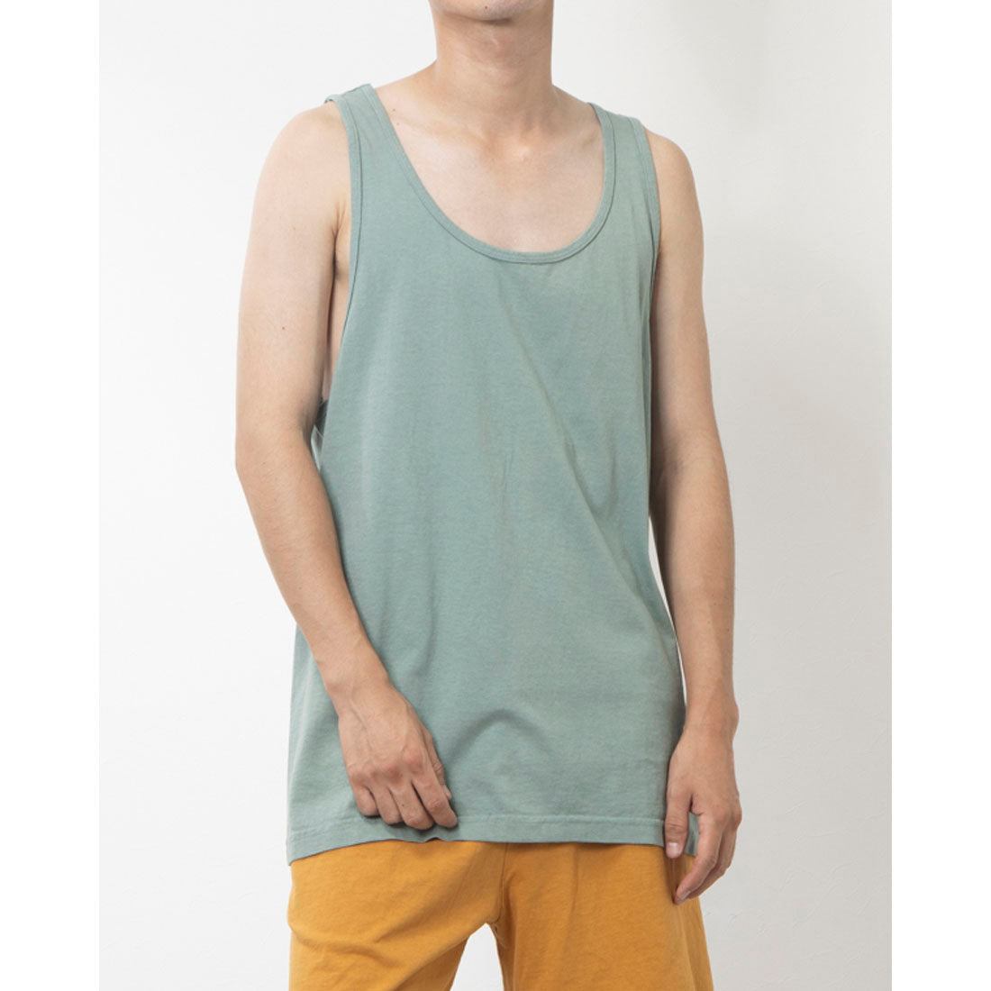 ロサンゼルスアパレル LOS ANGELES APPAREL CLASSIC TANK TOP (AT/GREEN) AT/GREEN