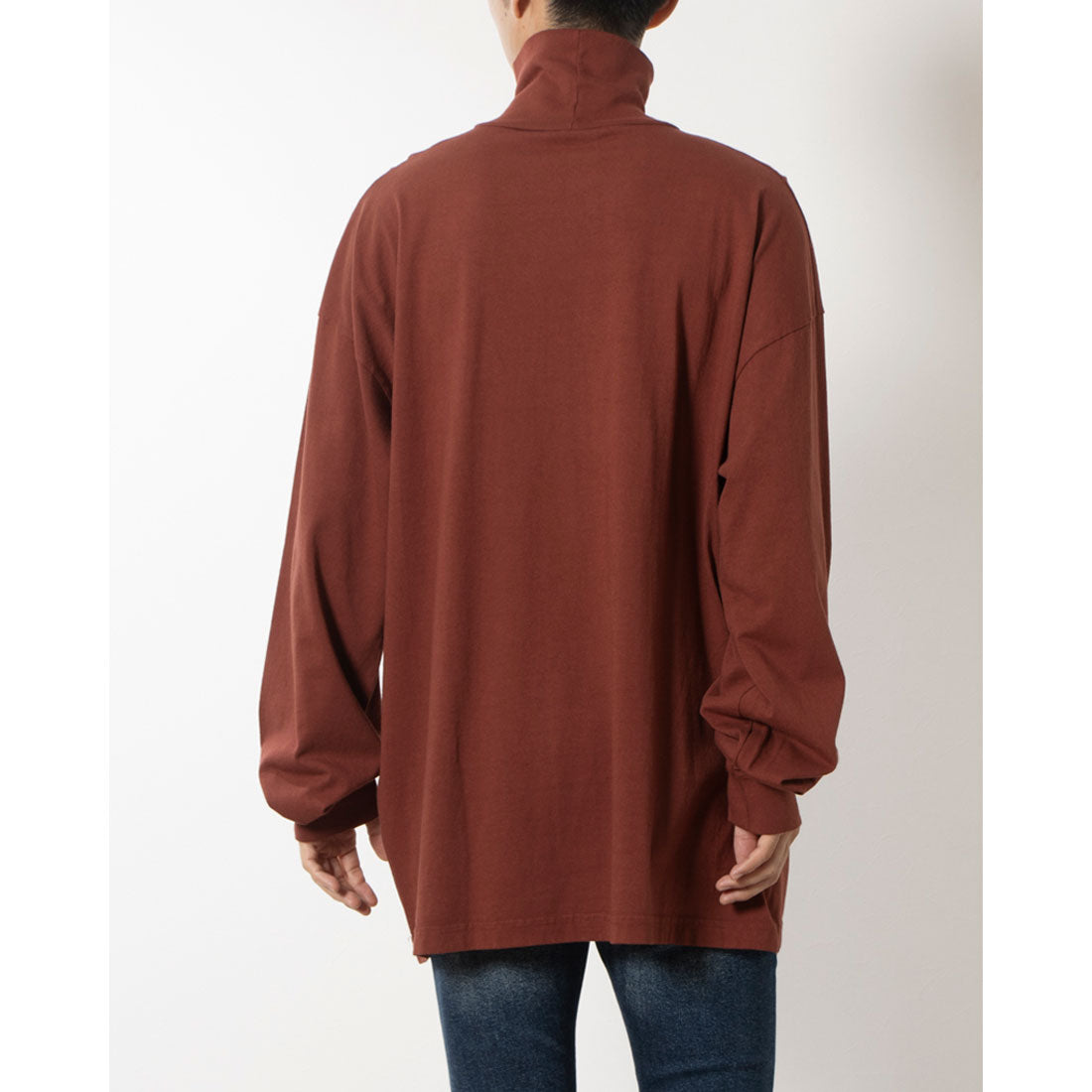Los Angeles Apparel Long Sleeve Garment Dye Turtleneck