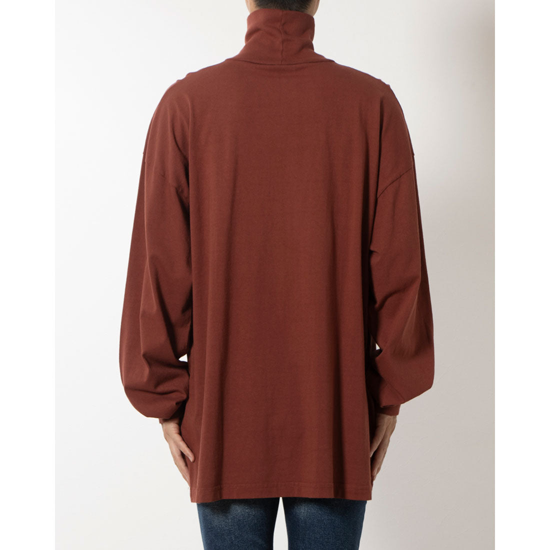 Los Angeles Apparel Long Sleeve Garment Dye Turtleneck
