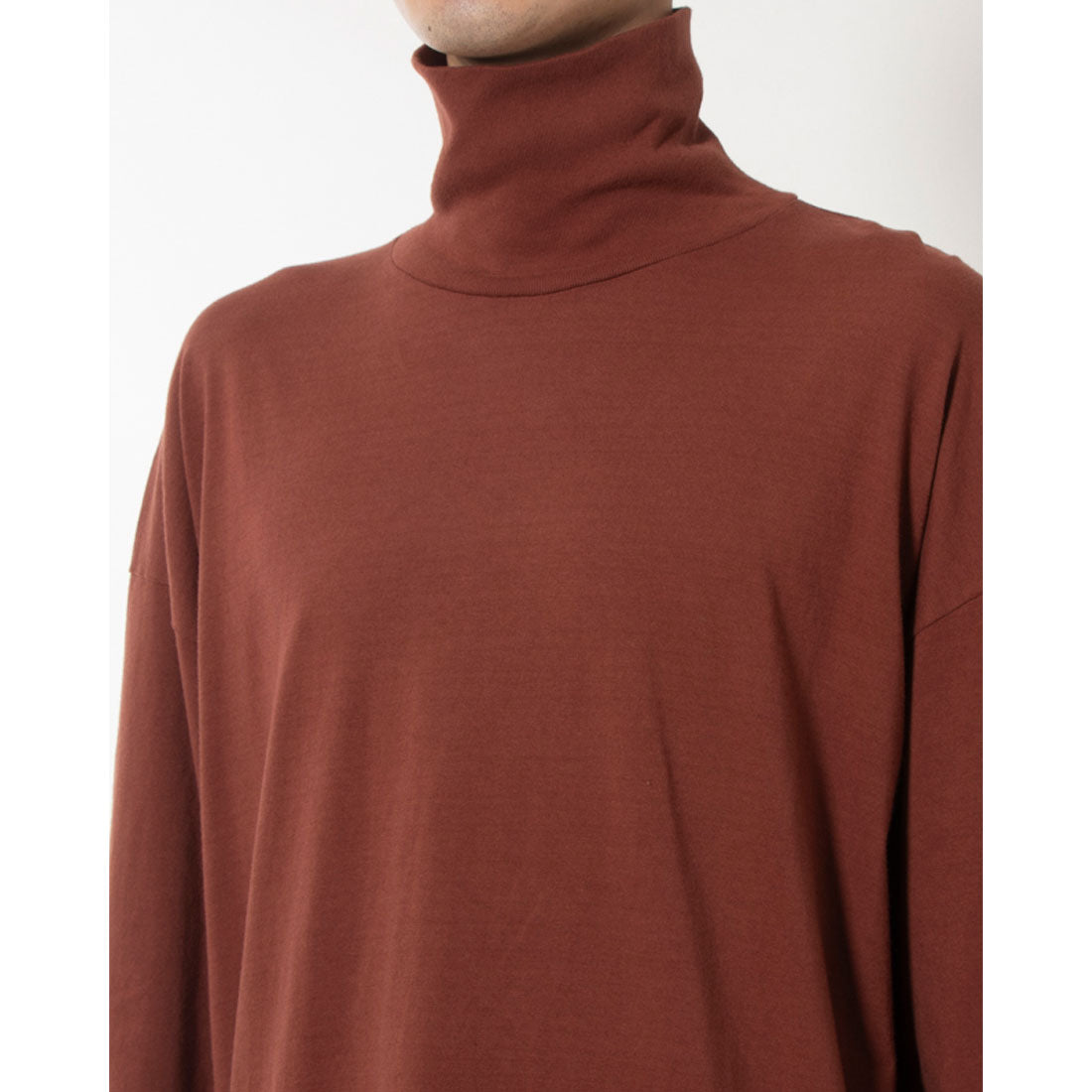 Los Angeles Apparel Long Sleeve Garment Dye Turtleneck