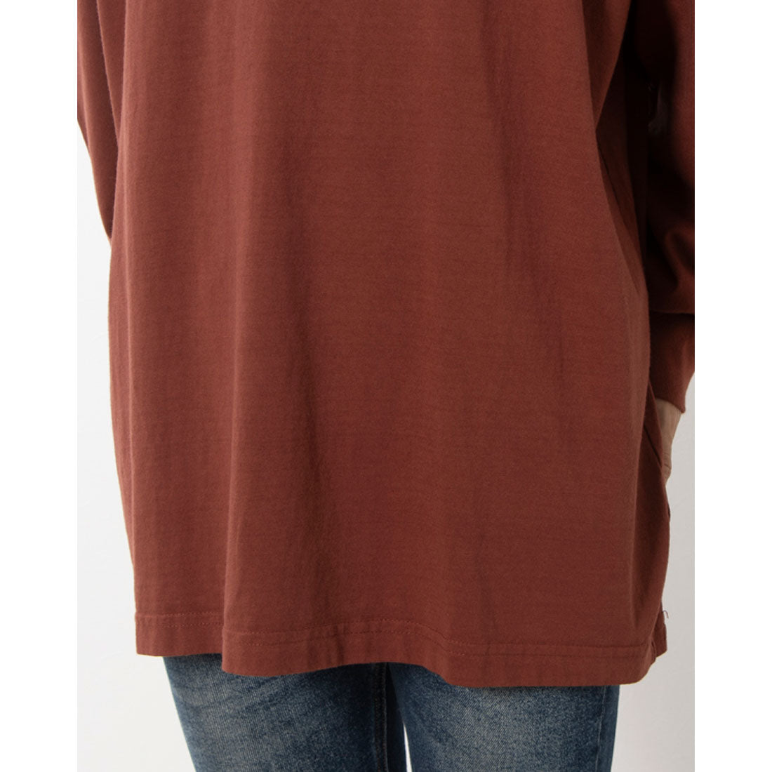 Los Angeles Apparel Long Sleeve Garment Dye Turtleneck