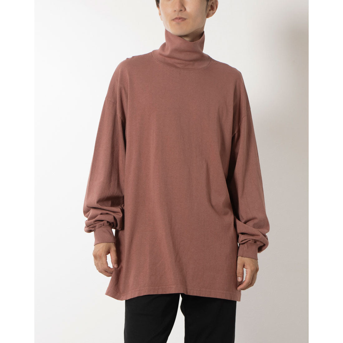 Los Angeles Apparel Long Sleeve Garment Dye Turtleneck