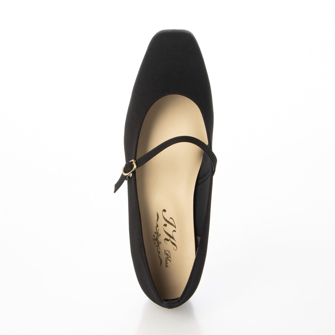 アイケープラス IKplus 日本製 IKplus アイケープラス 冠婚葬祭 高反発クッション 柔らかい中敷き ローヒール ブラック 冠婚葬祭 葬儀用パンプス レディース お葬式 喪服 フォーマル 慶事 弔事 法事 お通夜 (ブラック ドークレーサテン) ブラック ドークレーサテン