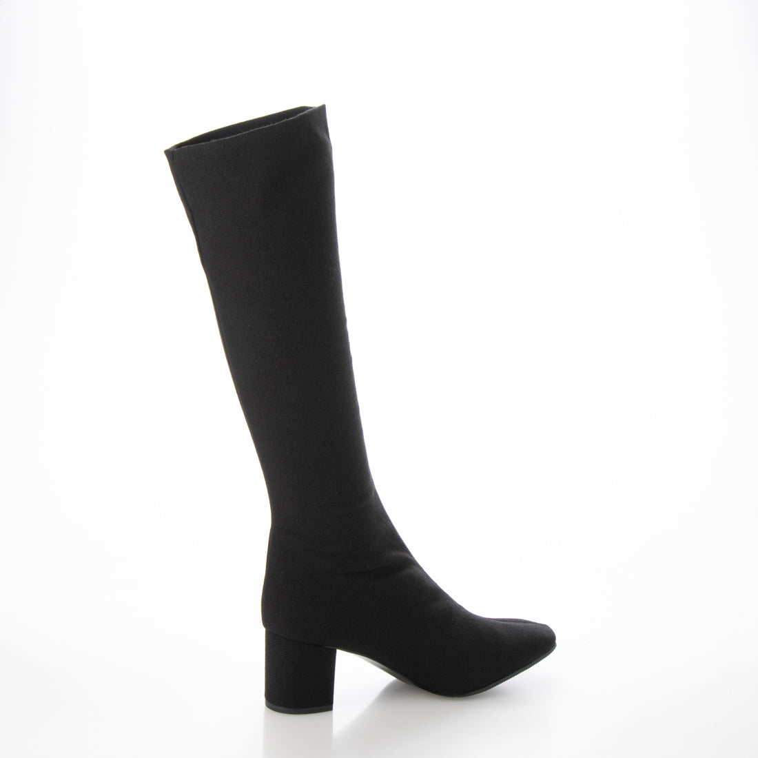 アイケープラス IKplus 【日本製】【ネット限定】美脚膝下丈ストレッチロングブーツ ■ブラックアムンゼン■