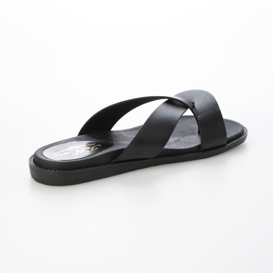 アイケープラス IKplus 【日本製】【ネット限定】ダブルクロスフラットサンダル