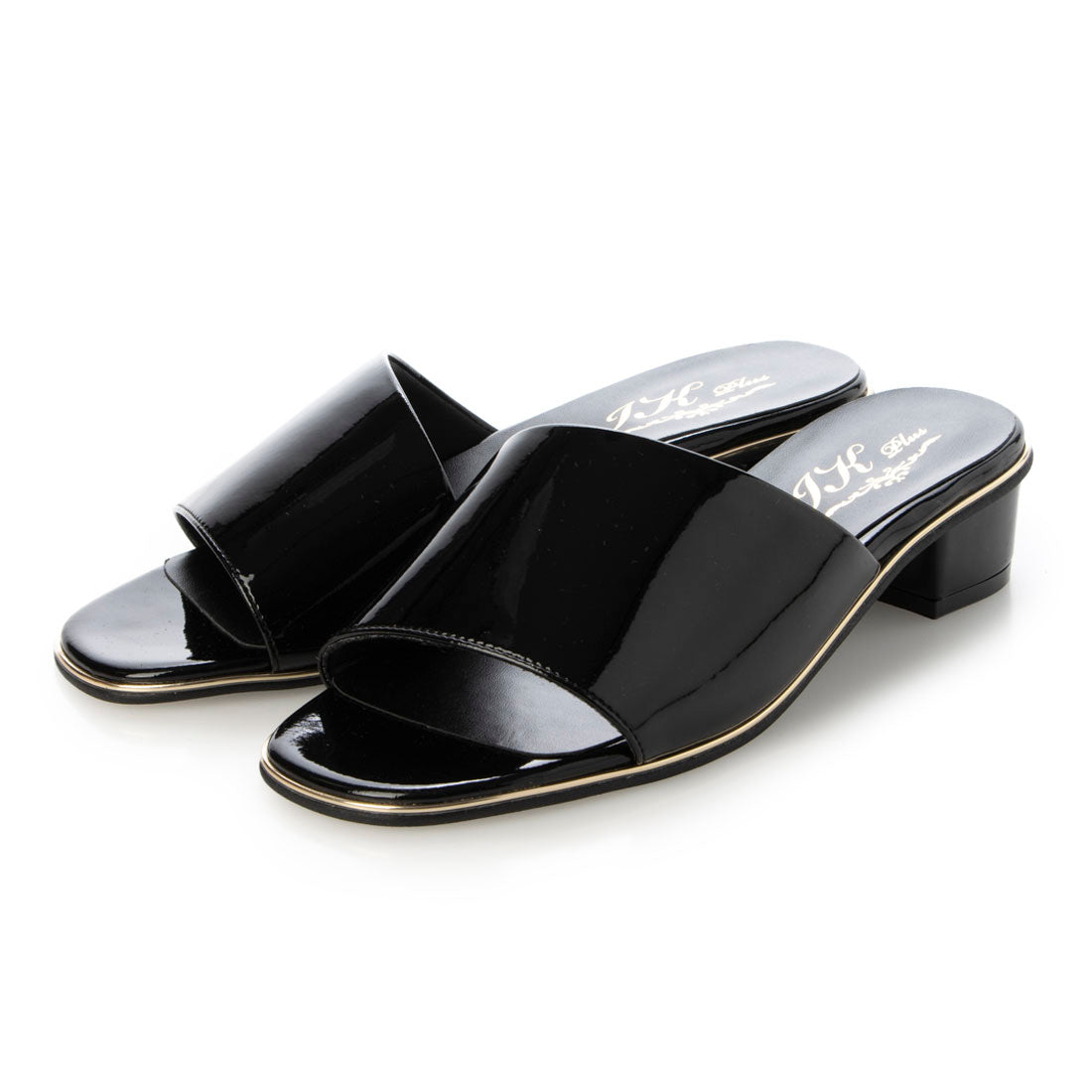 アイケープラス IKplus 【日本製】足アシンメトリーサンダル 1801 (BLACKE) BLACKE