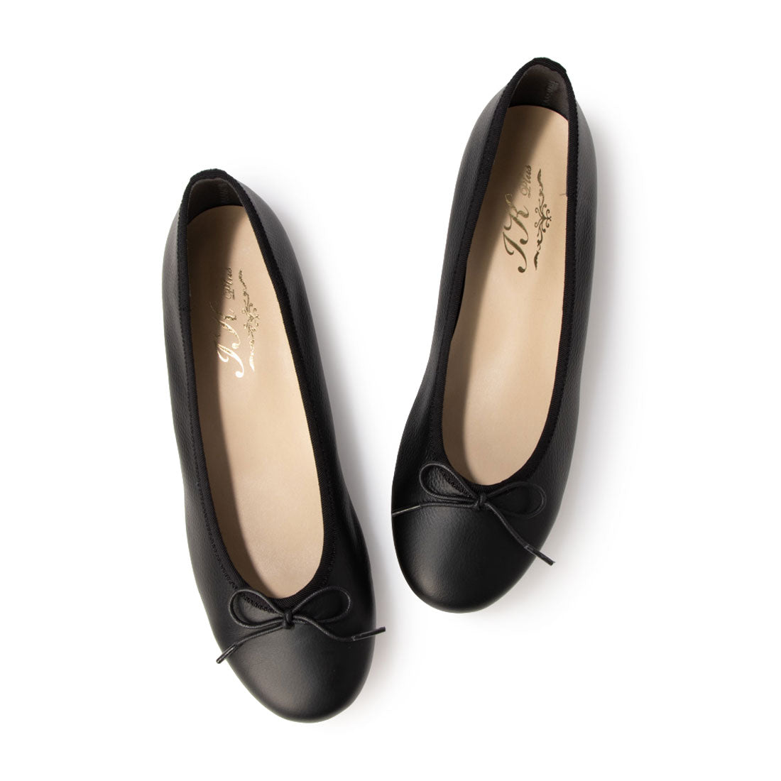 アイケープラス IKplus 【日本製】【レイン対応】【ネット限定】Ikplus アイケープラス ラウンドトゥ バレエシューズ フラットシューズ