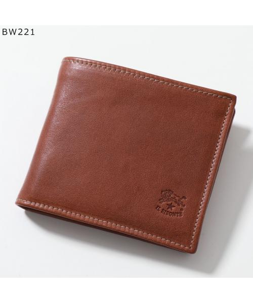 イルビゾンテ IL BISONTE IL BISONTE 二つ折り財布 SBW007 PO0001 レザー (BW221/ブラウン) BW221/ブラウン