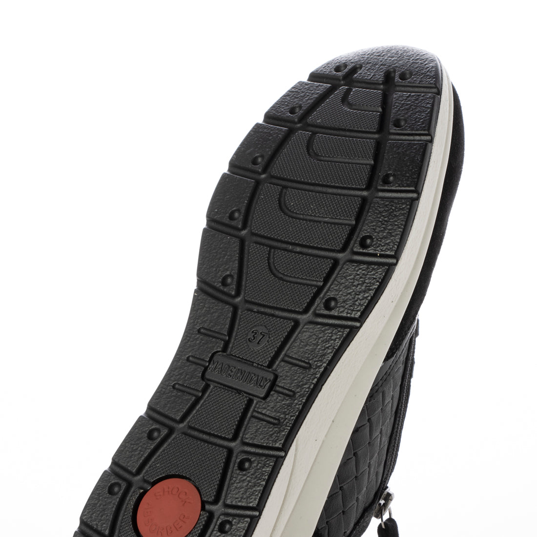 IMAC Side-zip Intrecciato-style sneakers