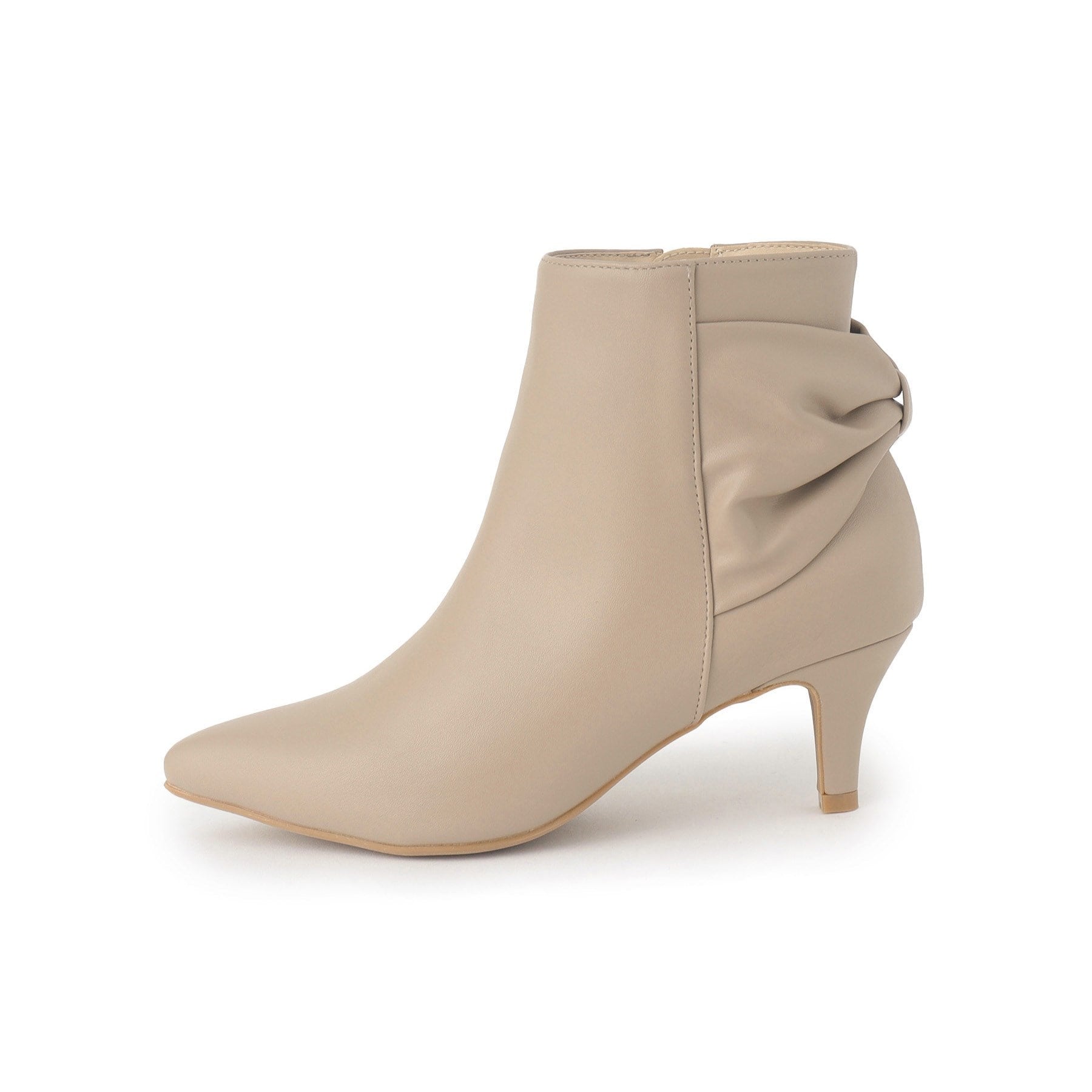 インデックス index バックリボンショートブーツ (ブラック(019)) ブラック(019)