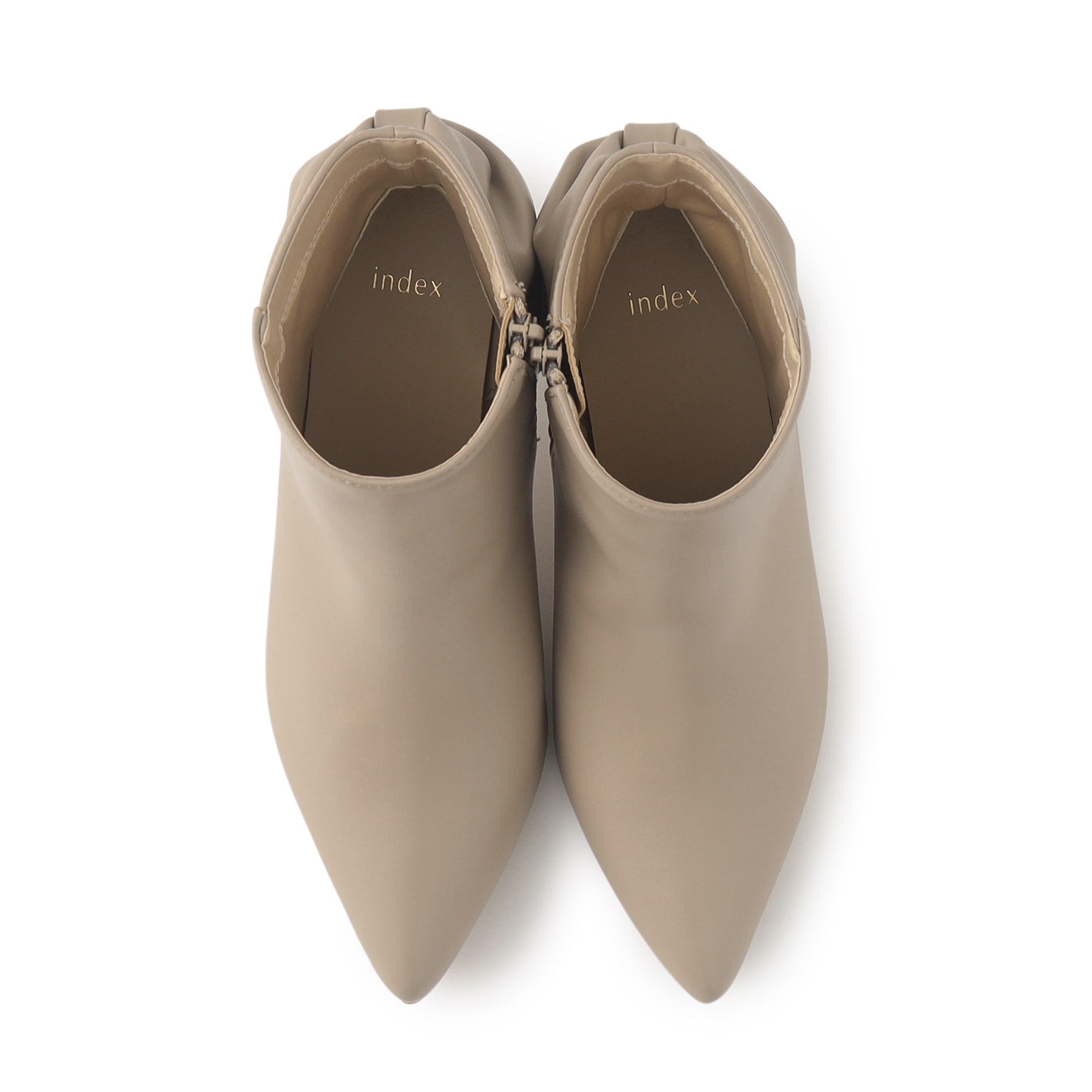 インデックス index バックリボンショートブーツ (ブラック(019)) ブラック(019)