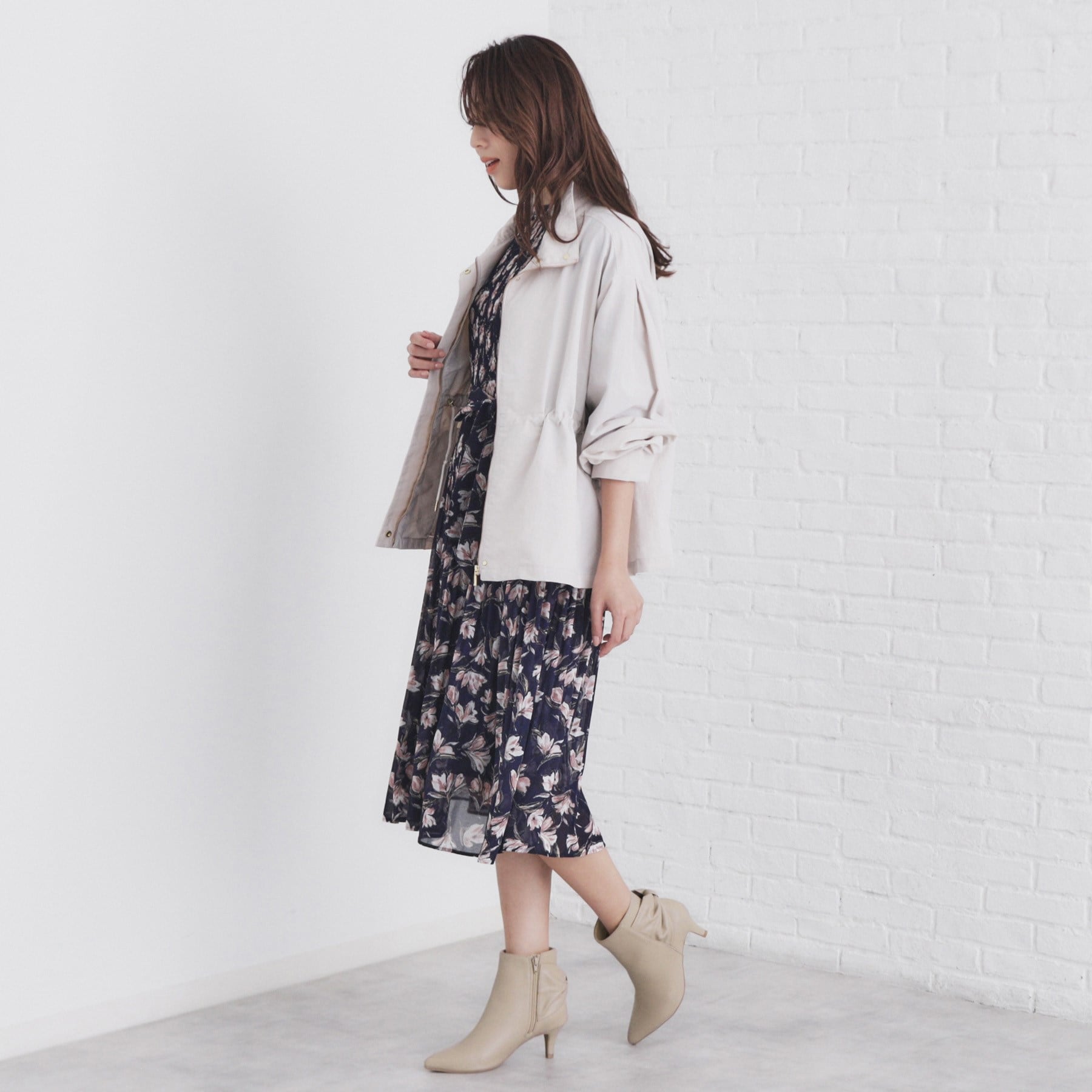 インデックス index バックリボンショートブーツ (ブラック(019)) ブラック(019)