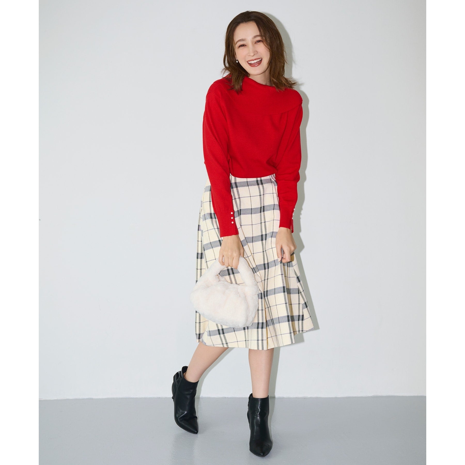 インデックス index バックリボンショートブーツ (ブラック(019)) ブラック(019)