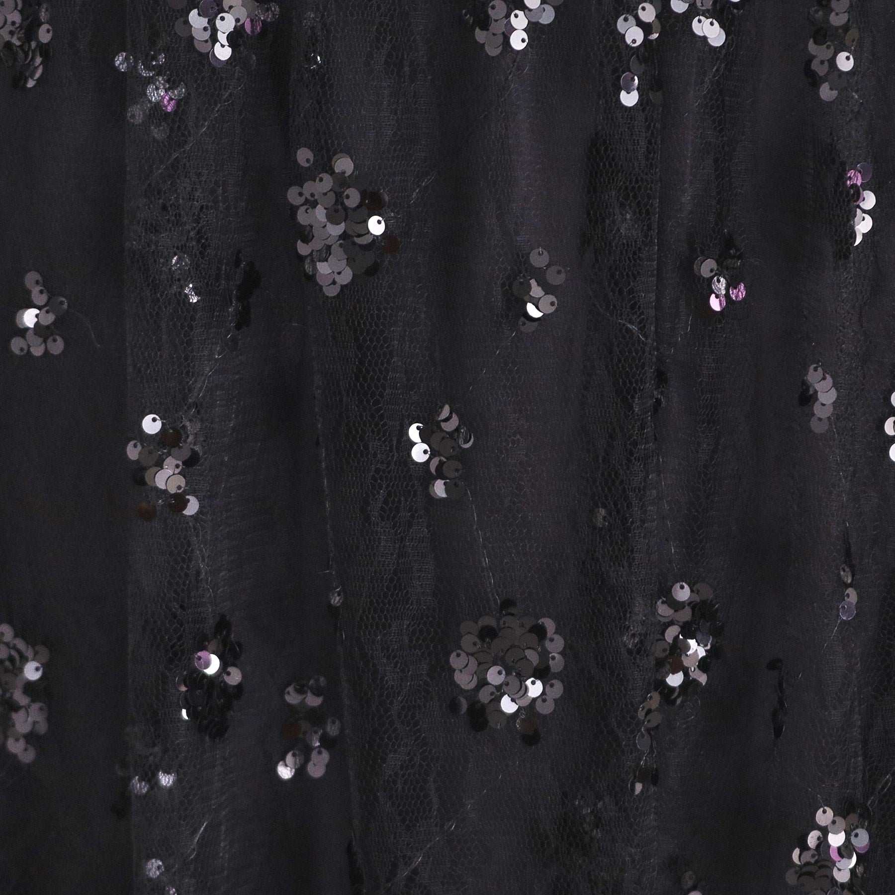 インデックス index スパンコールシアー刺繍スカート【洗濯機可】