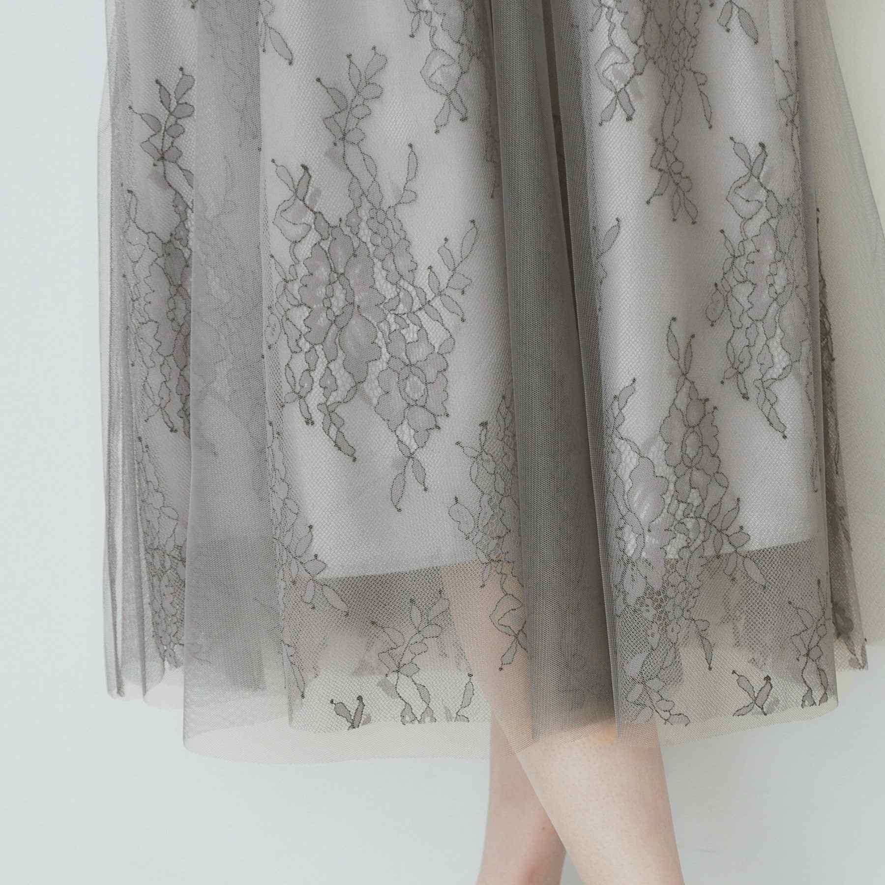 index index 蕾絲網紗裙連身裙【可機洗】