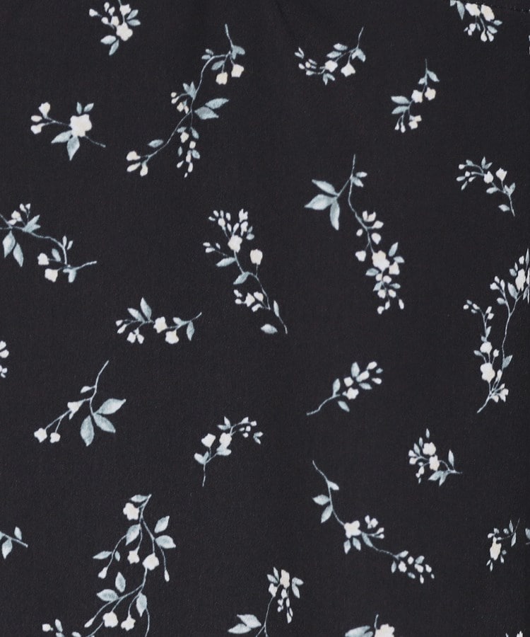 インデックス index フラワーパイピングVネックフレアワンピース【洗濯機可・イージーアイロン】 (アイボリー(104)) アイボリー(104)