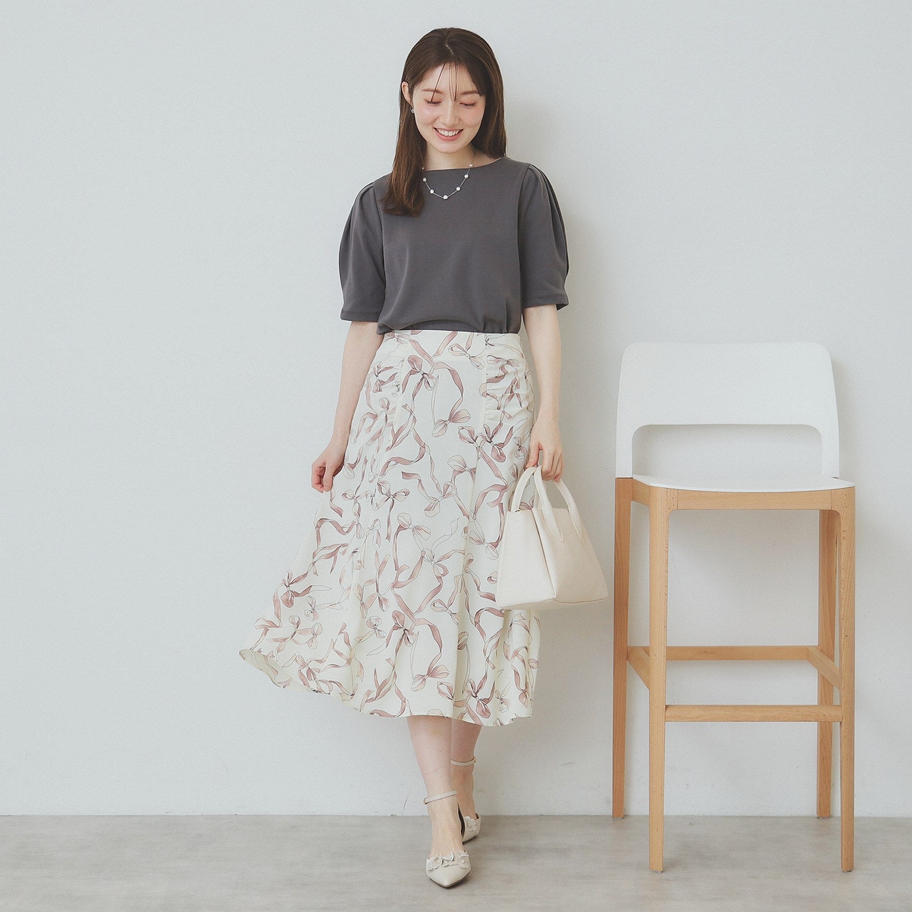 インデックス index コットンスムースタックスリーブトップス【洗濯機可・UVケア・接触冷感】 (ブラウン(844)) ブラウン(844)