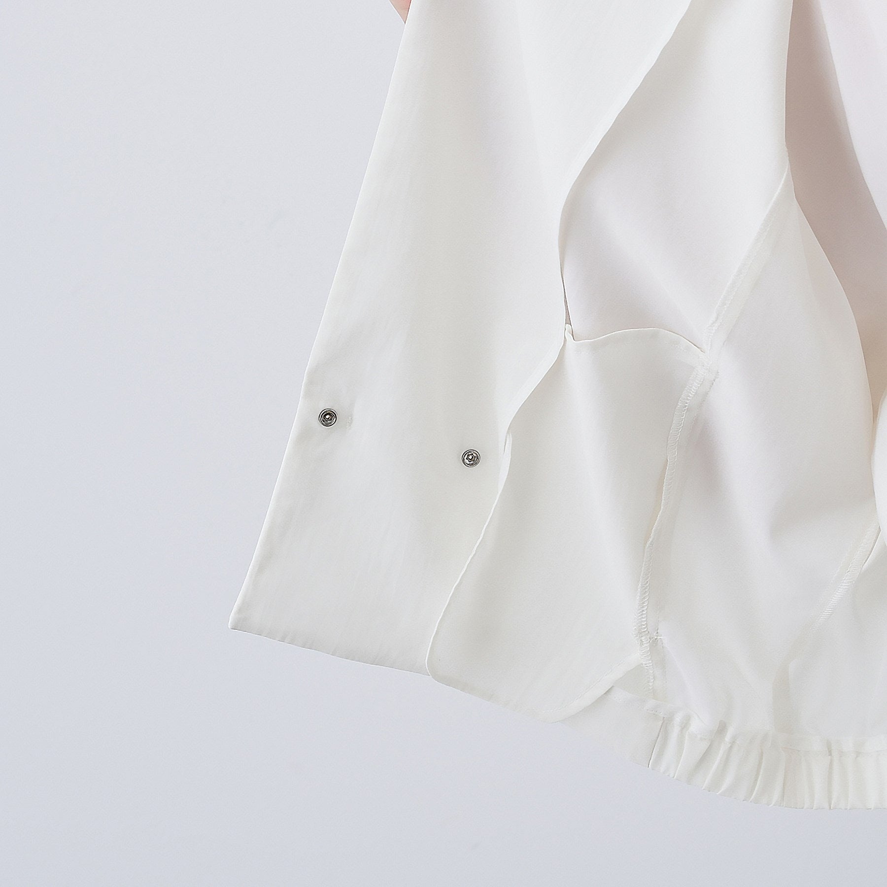 インディヴィ INDIVI 【撥水/接触冷感/UVケア】フレンチスリーブ ブラウスライクジャケット (ブラウン(043)) ブラウン(043)