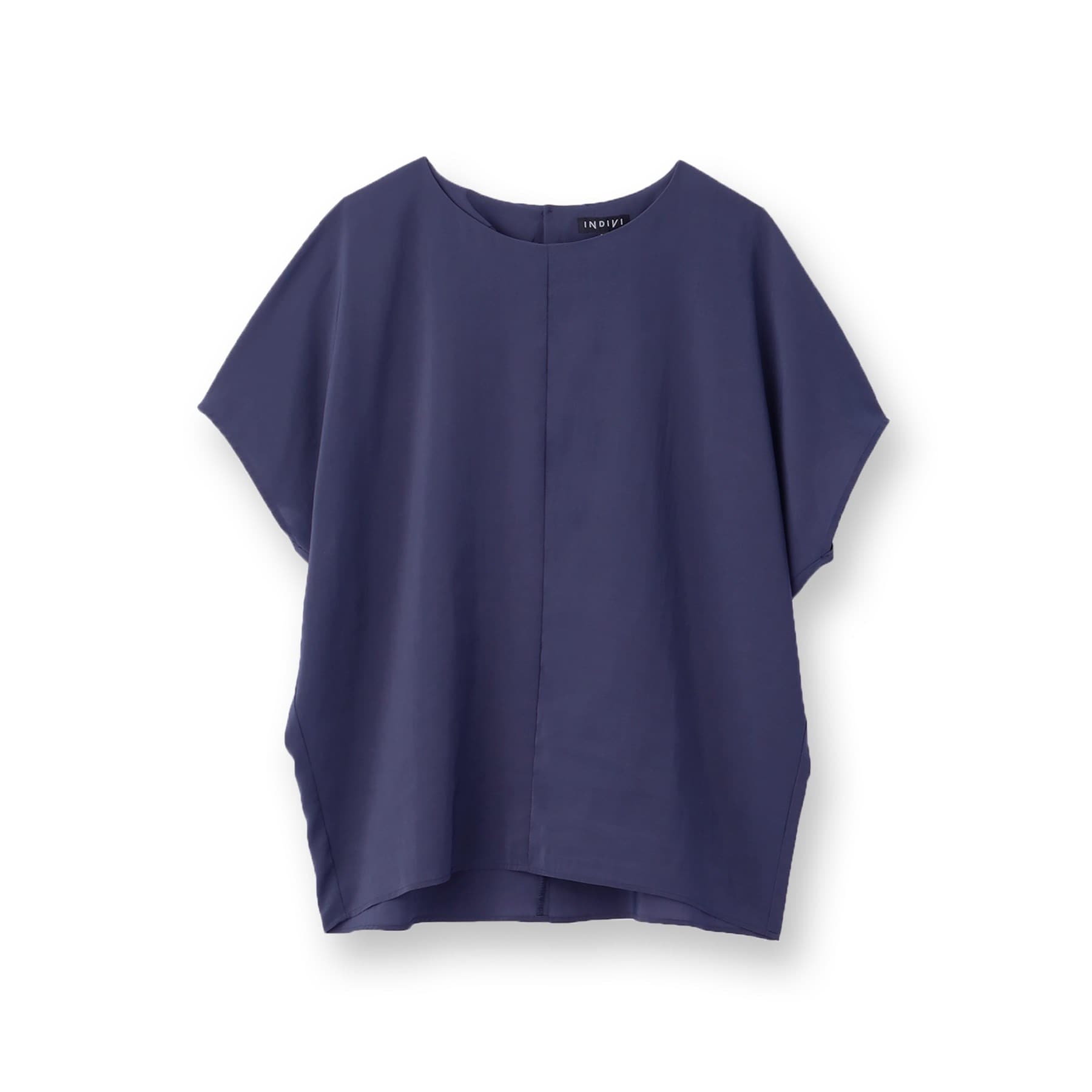 インディヴィ INDIVI 【撥水/接触冷感/UVケア】ドルマンスリーブブラウス (ブラウン(043)) ブラウン(043)