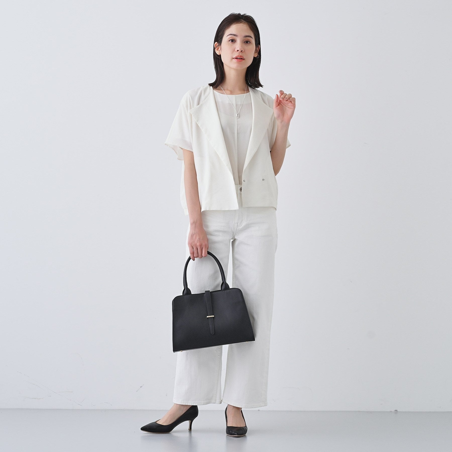 インディヴィ INDIVI 【撥水/接触冷感/UVケア】ドルマンスリーブブラウス (ブラウン(043)) ブラウン(043)