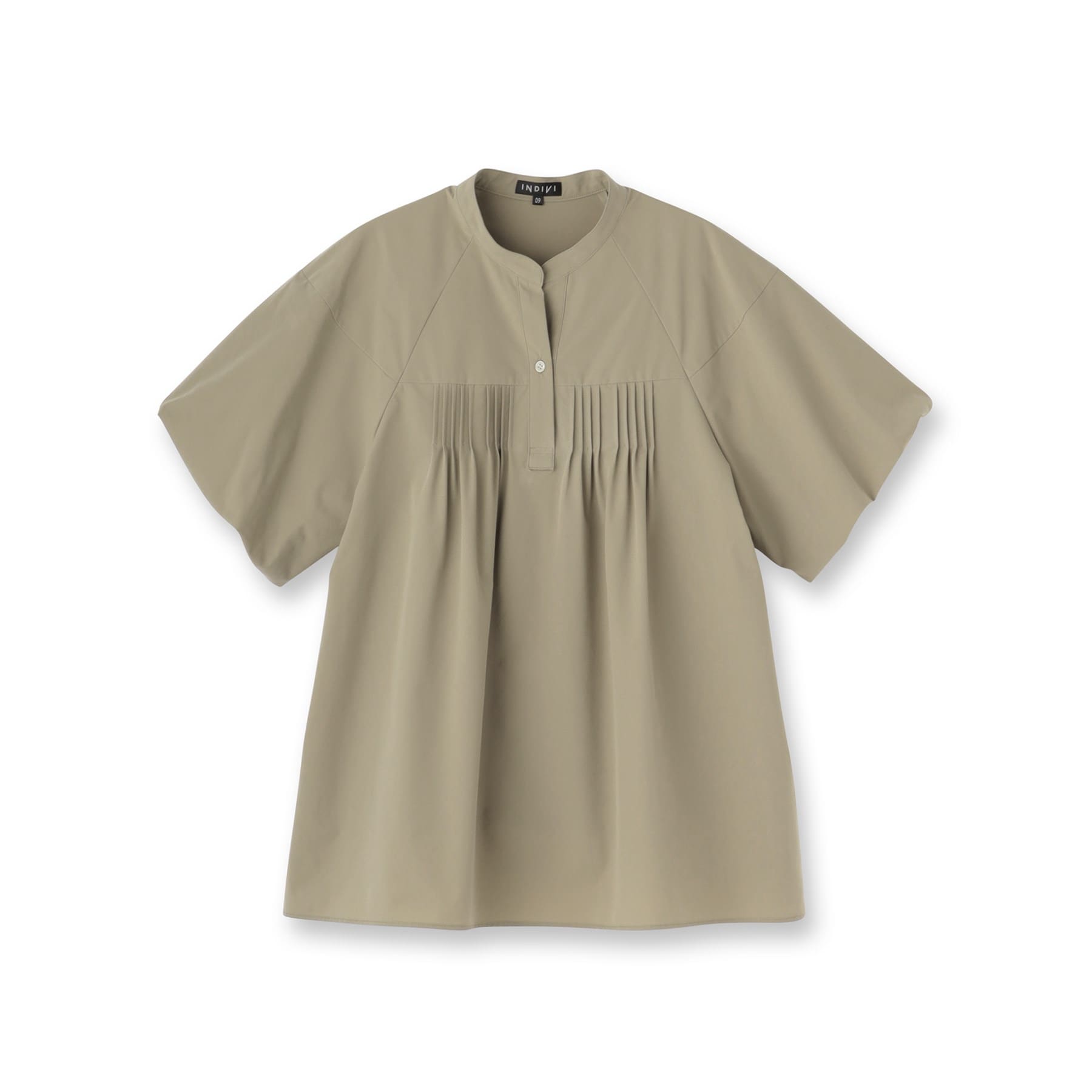 インディヴィ INDIVI 【撥水/UV/SETUP可能】アクティブブラウス (レッド(062)) レッド(062)