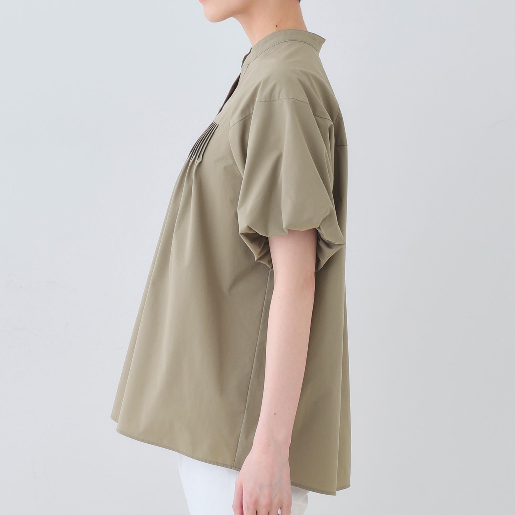 インディヴィ INDIVI 【撥水/UV/SETUP可能】アクティブブラウス (レッド(062)) レッド(062)