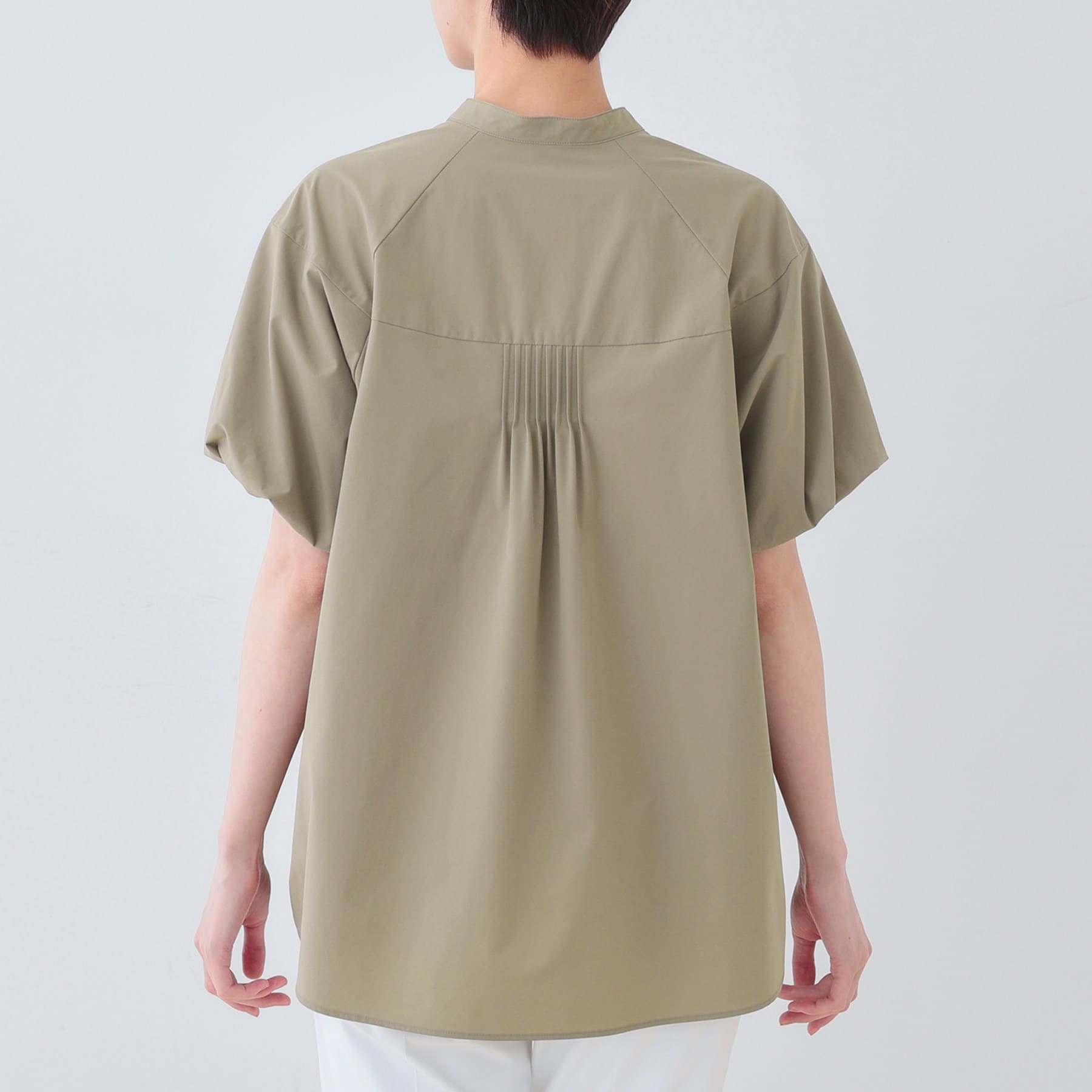 インディヴィ INDIVI 【撥水/UV/SETUP可能】アクティブブラウス (レッド(062)) レッド(062)