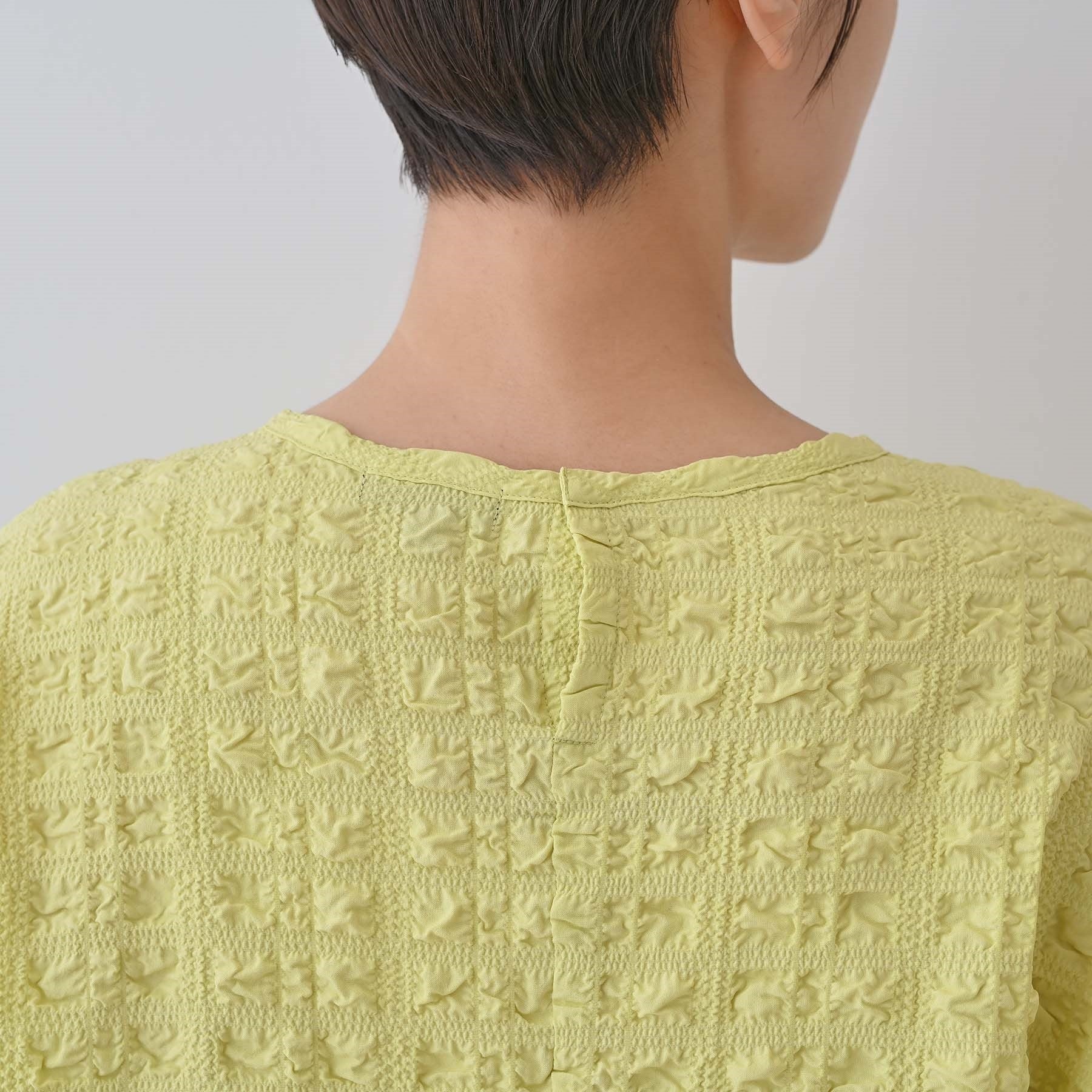 インディヴィ INDIVI 【洗える/凹凸素材/UVケア】コンパクトトップス (ブラック(019)) ブラック(019)