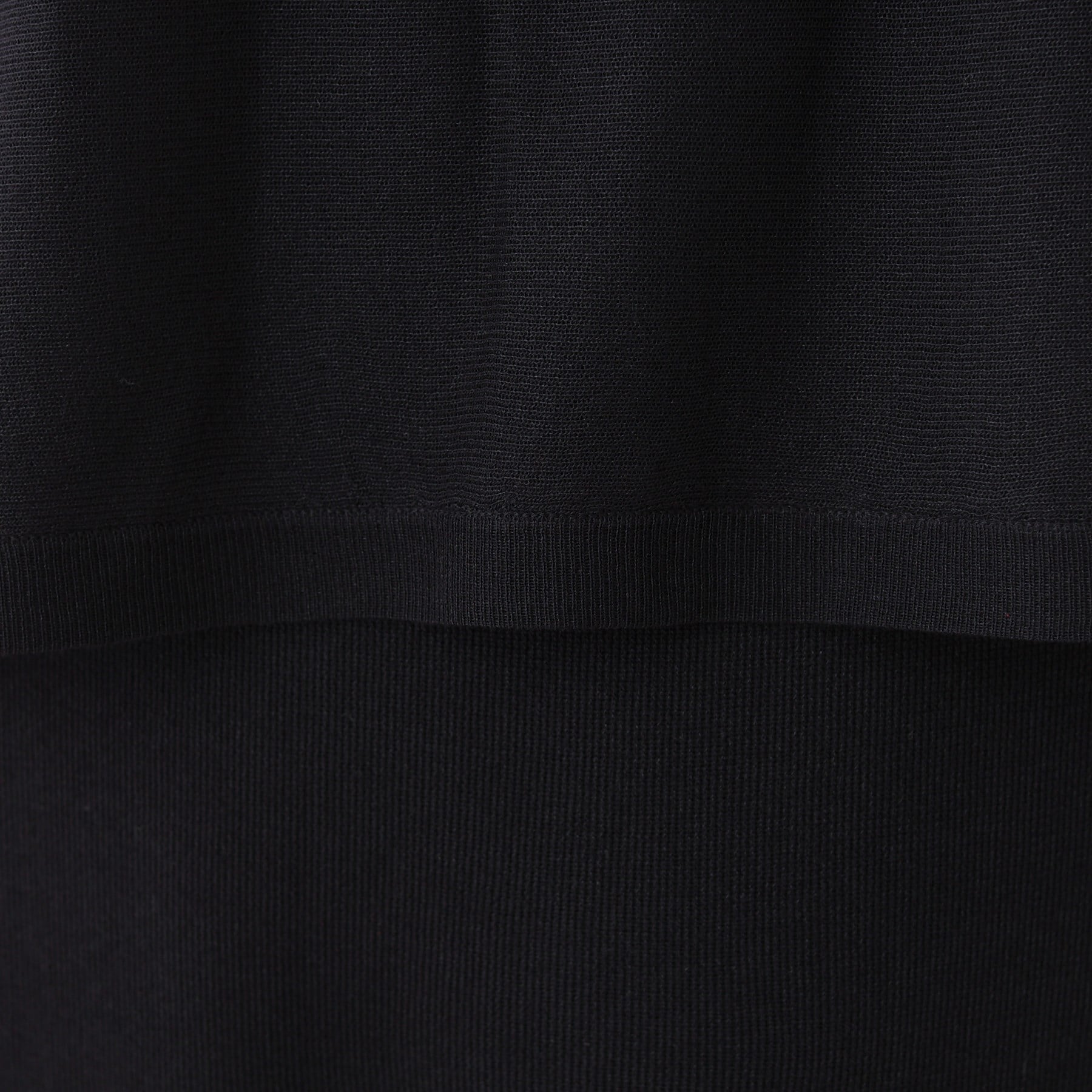 インディヴィ INDIVI 【2点セット】前後2WAYニットワンピース (ブラック(019)) ブラック(019)