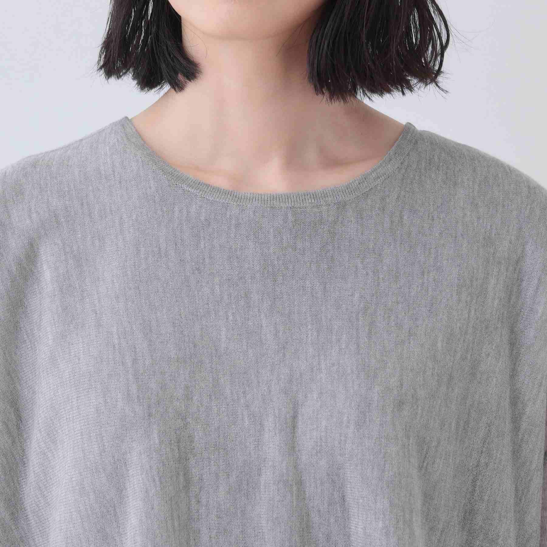 インディヴィ INDIVI 【2点セット】前後2WAYニットワンピース (ブラック(019)) ブラック(019)