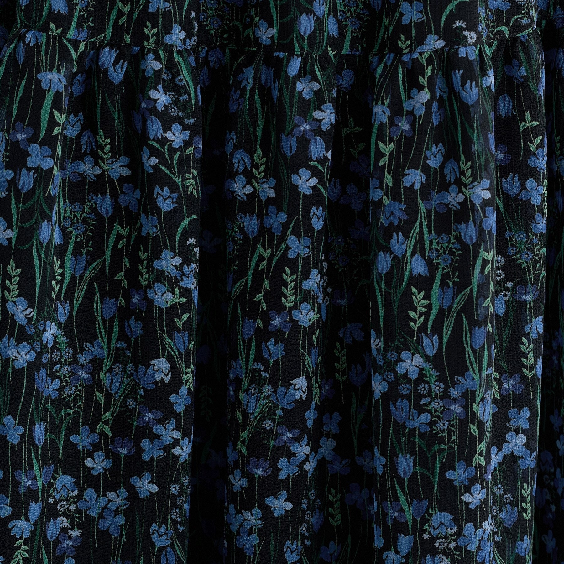 インディヴィ INDIVI 【セットアップ可能】フラワーシフォンスカート (ライトベージュ(151)) ライトベージュ(151)