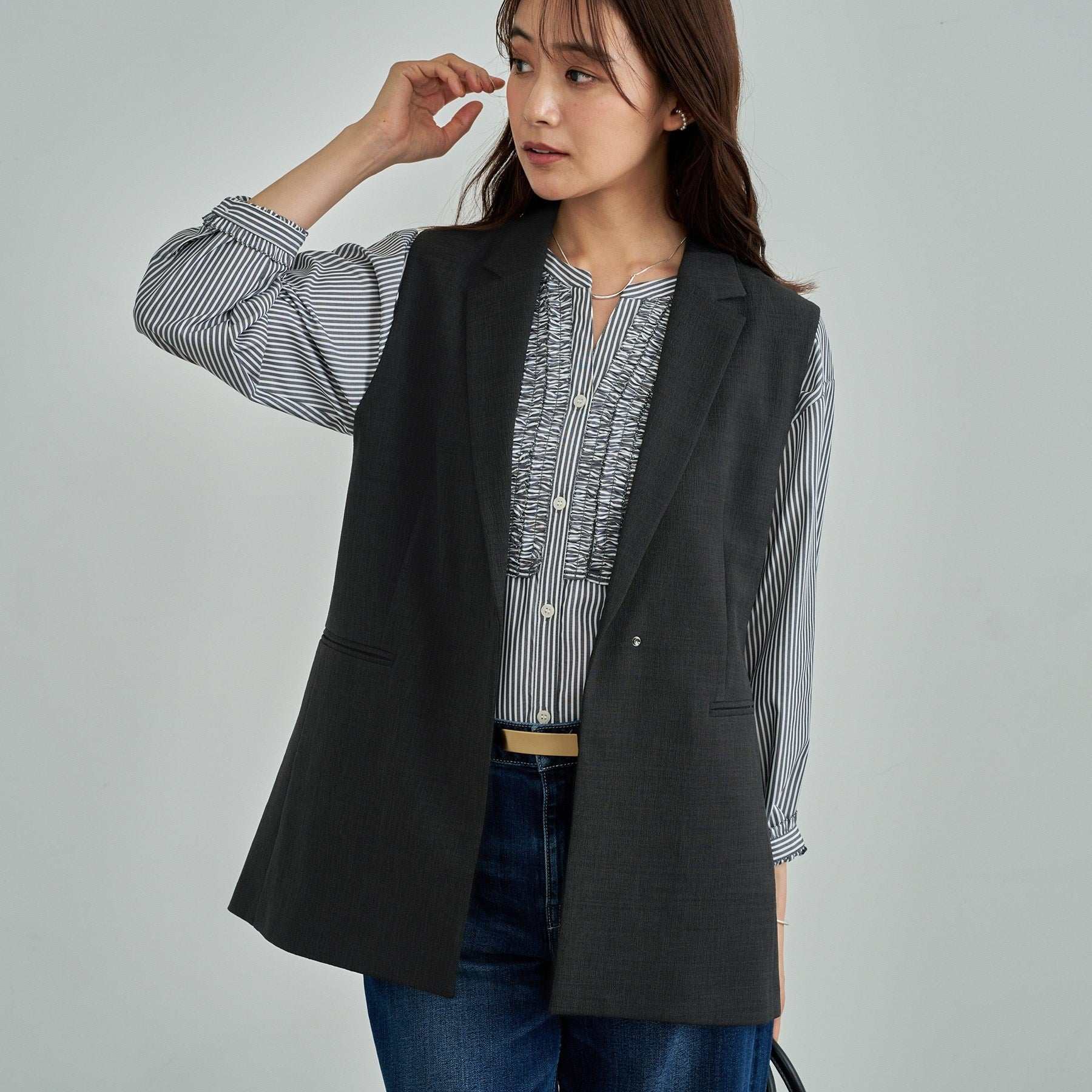 INDIVI 【Set-up possible】Tailor Jile