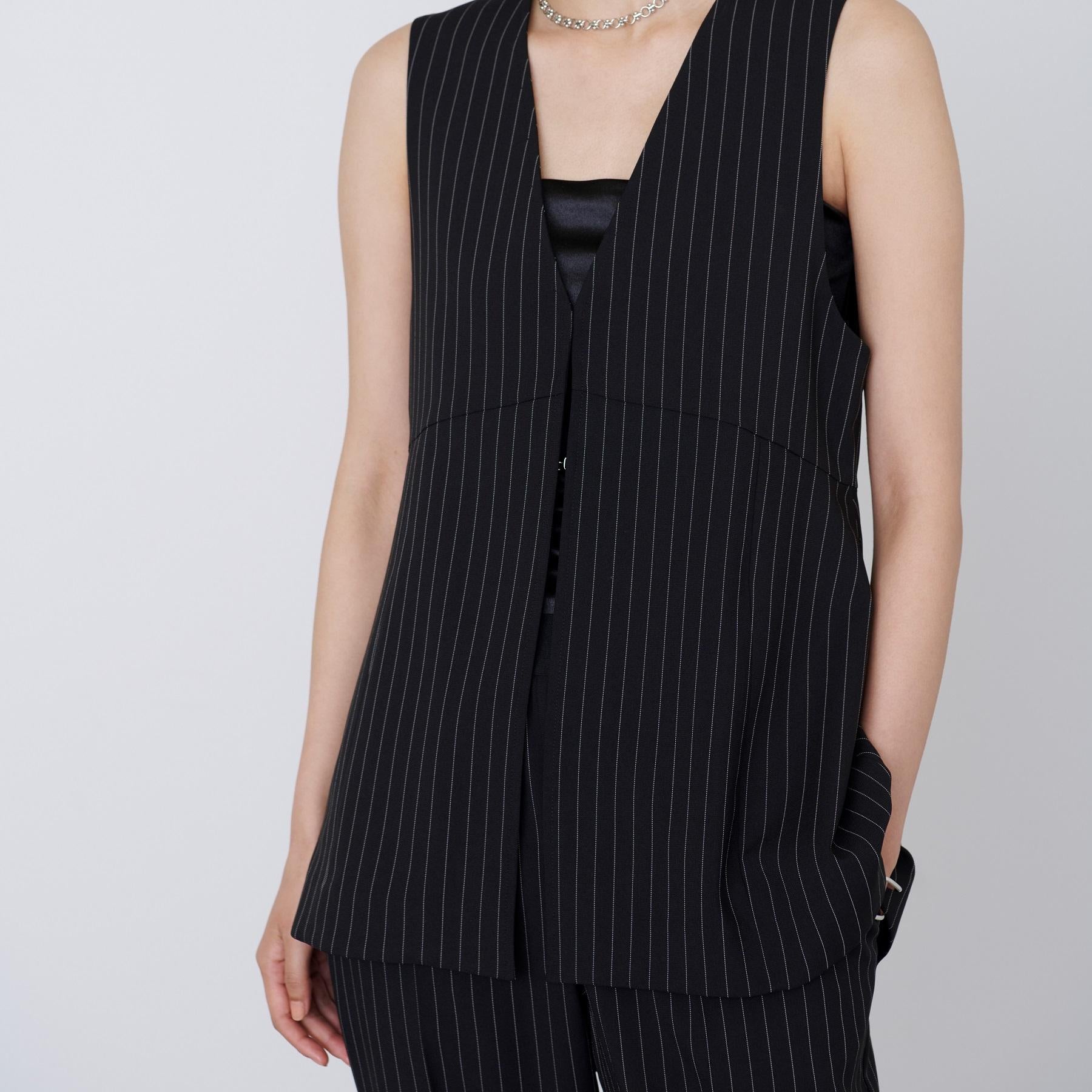 ギャレスト GALLEST 【接触冷感/セットアップ対応】イージーペプラムジレ (キャメルブラウン(041)) キャメルブラウン(041)