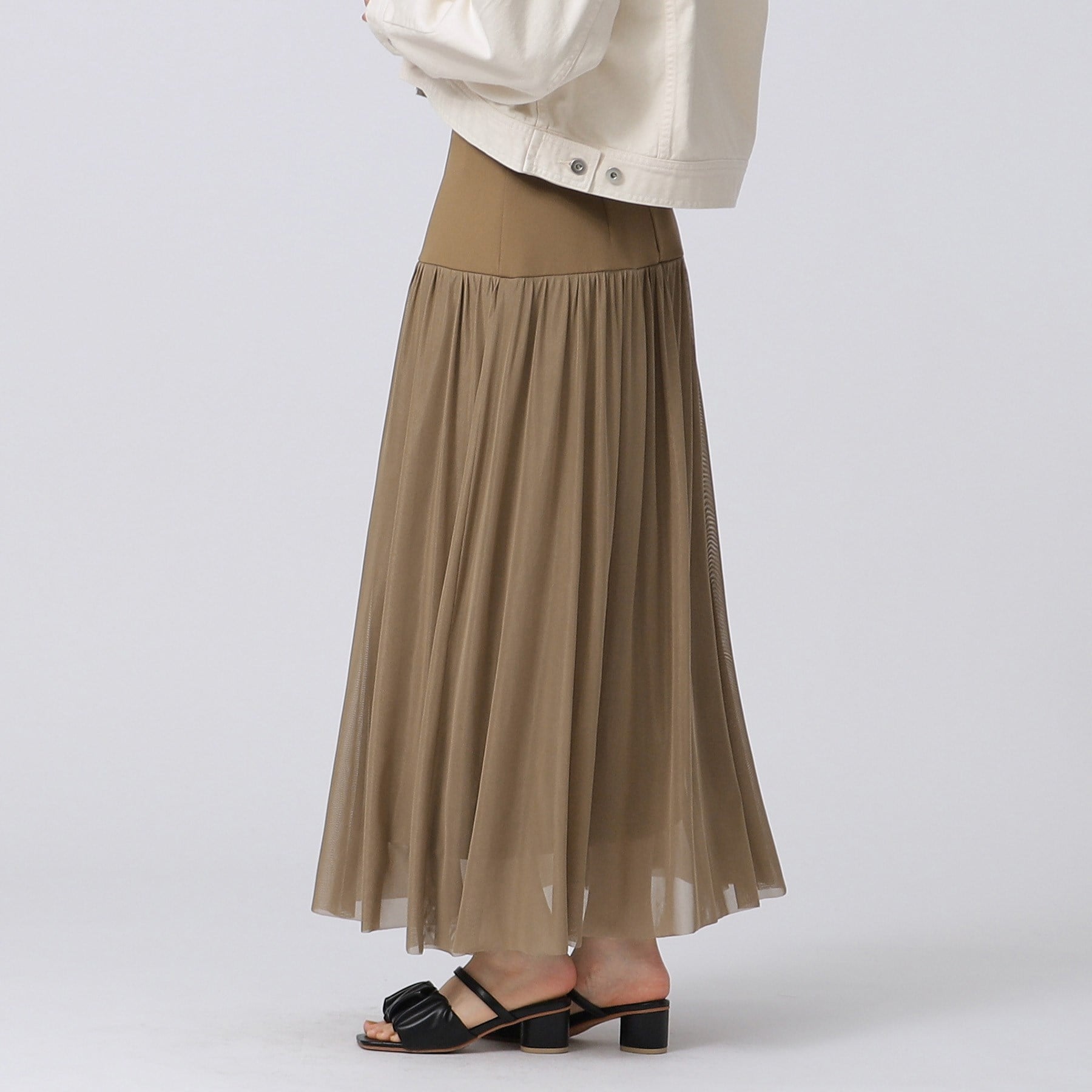 GALLEST Tulle Combination Skirt
