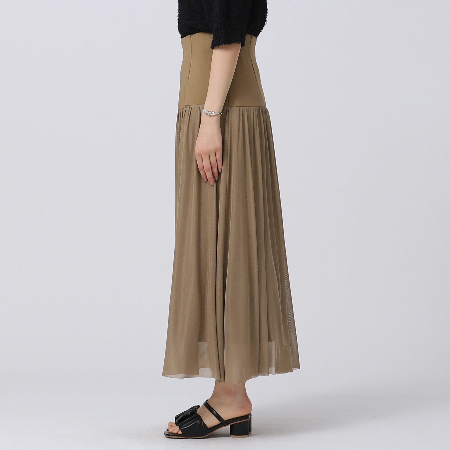 GALLEST Tulle Combination Skirt