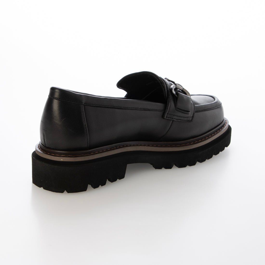 インターショシュール INTER-CHAUSSURES 撥水厚底ビットローファー (ブラック) ブラック