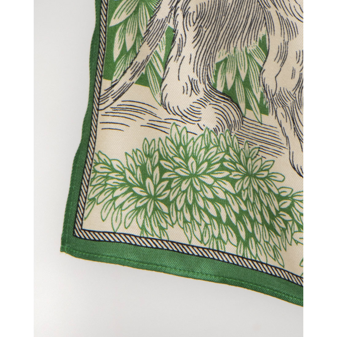 イヌイエディションズ INOUI EDITIONS 春夏ストール (GREEN) GREEN