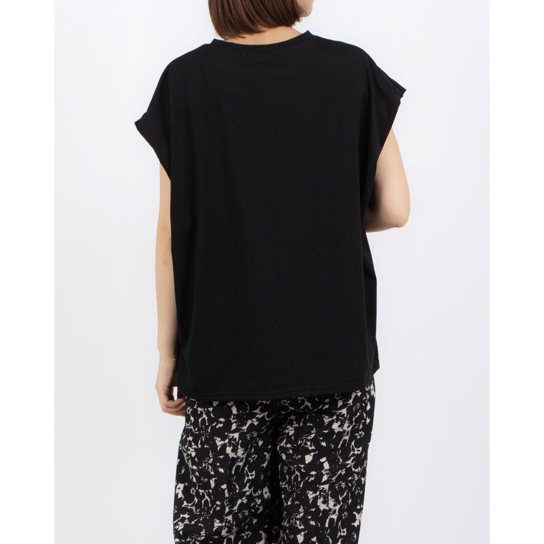 インタープラネット INTERPLANET TC天竺歯ブラシ刺繍ロゴT (ブラック) ブラック