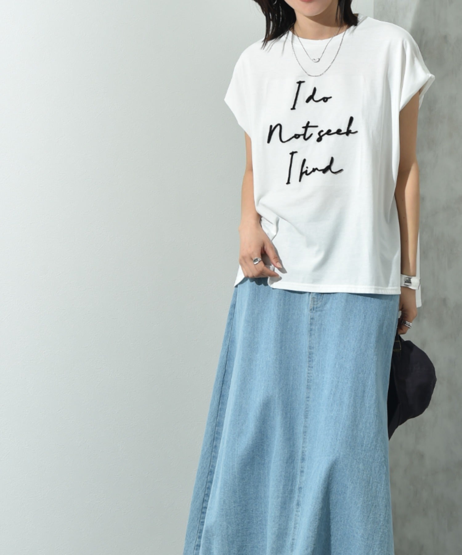 インタープラネット INTERPLANET TC天竺歯ブラシ刺繍ロゴT (ブラック) ブラック