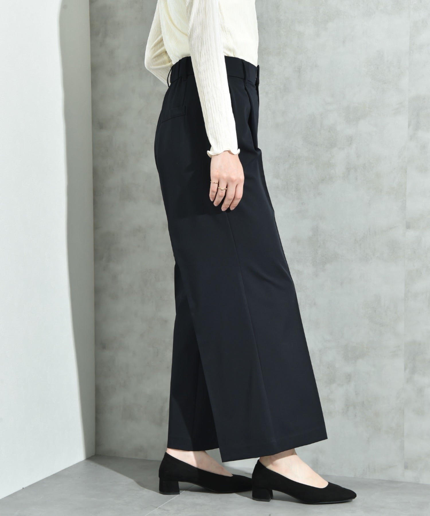 インタープラネット INTERPLANET T/Rサイロ2WAYツイルパンツ (ネイビー) ネイビー