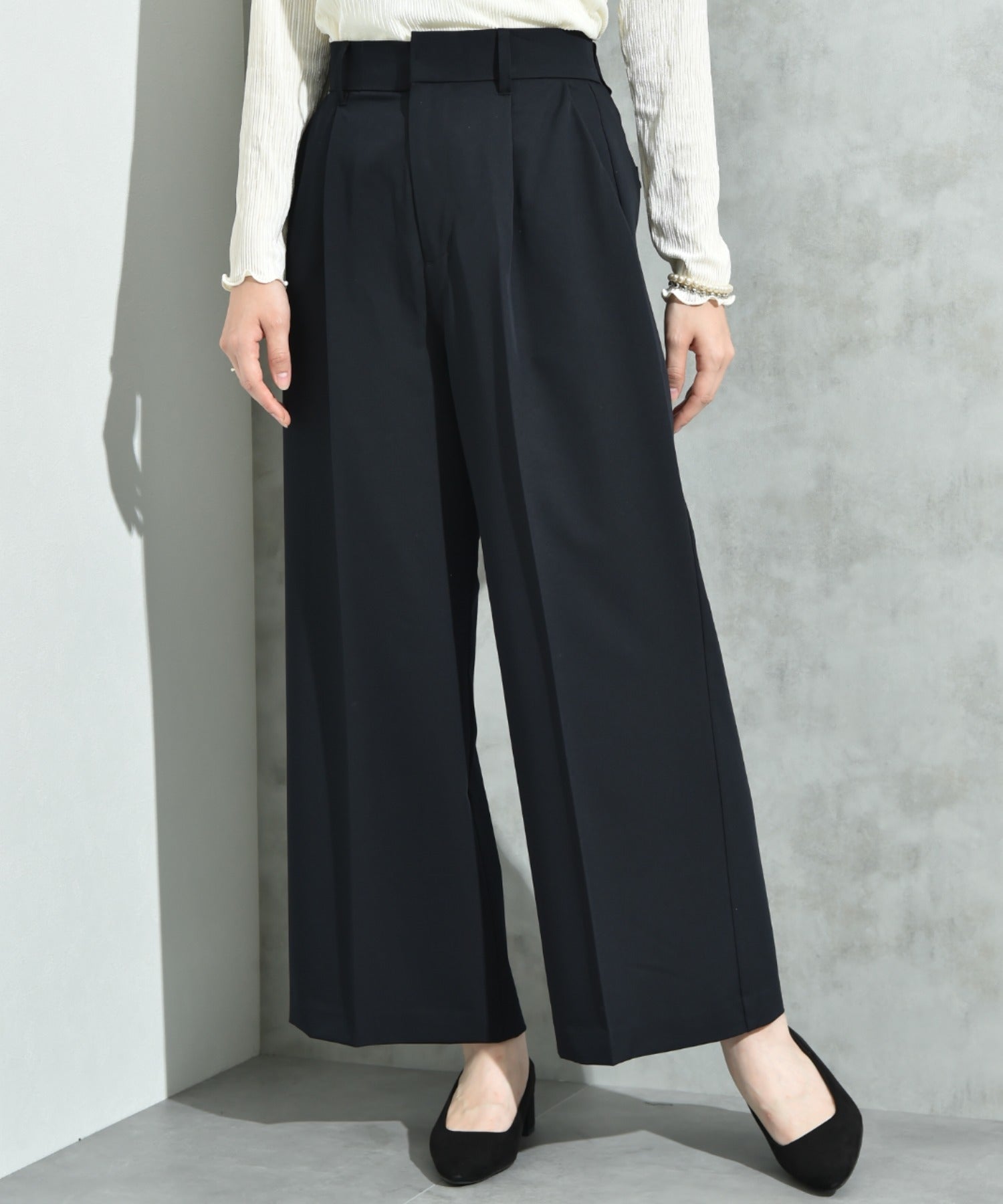 インタープラネット INTERPLANET T/Rサイロ2WAYツイルパンツ (ネイビー) ネイビー