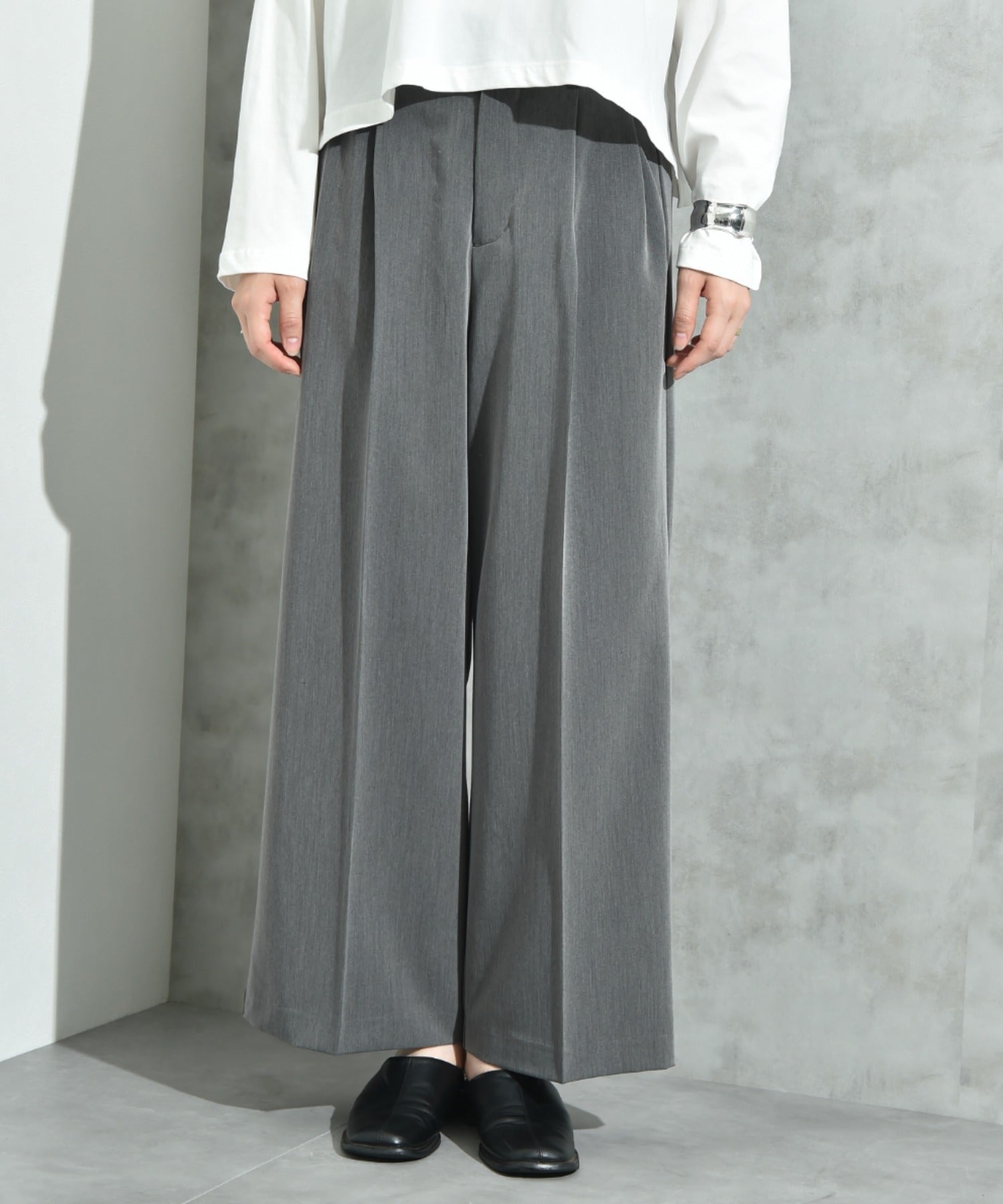 インタープラネット INTERPLANET T/Rサイロ2WAYツイルパンツ (ネイビー) ネイビー